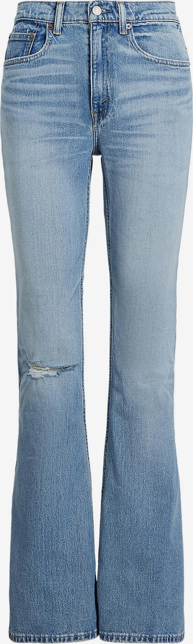 Evazați Jeans de la Polo Ralph Lauren pe albastru: față