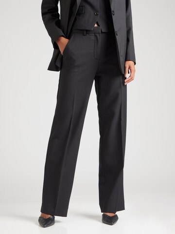 Calvin Klein Regular Pantalon in Zwart: voorkant