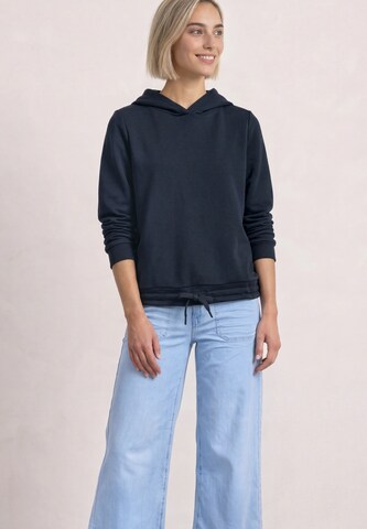 STREET ONE Sweatshirt in Blau: Vorderseite