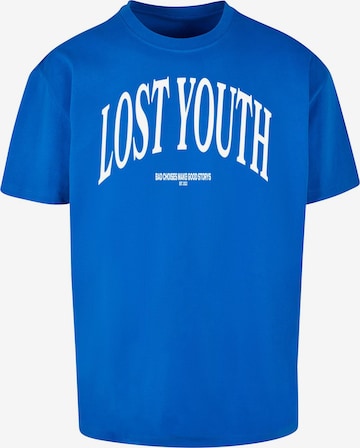 Lost Youth Skjorte 'Classic V.1' i blå: forside