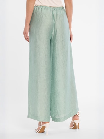 Ana Alcazar Wide leg Broek 'Dorino' in Groen