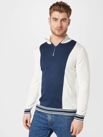 BURTON MENSWEAR LONDON Sweater in Blue: front