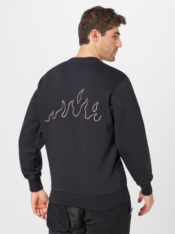 Grimey Sweatshirt in Schwarz