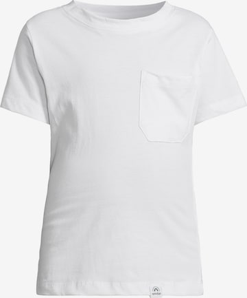 T-Shirt New Life en blanc : devant
