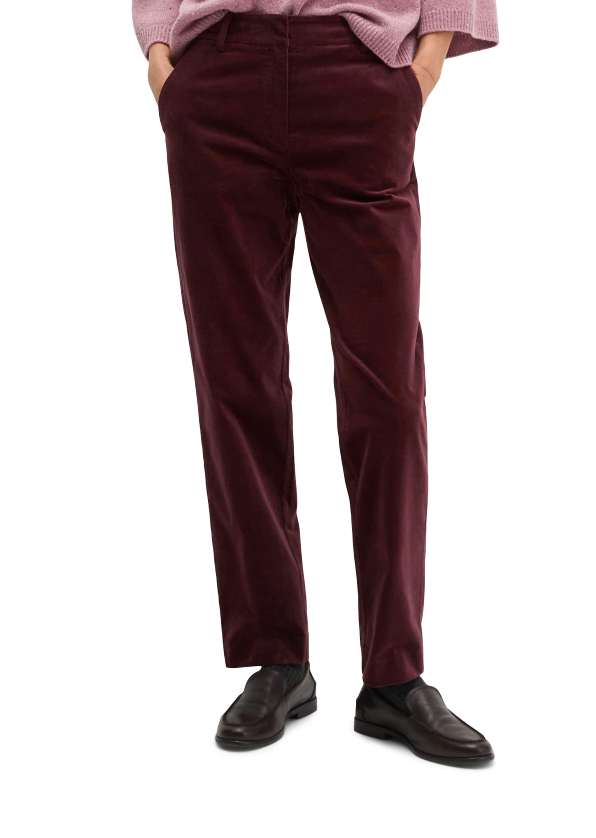 Marc O'Polo Tapered Hose in Rot: Vorderseite