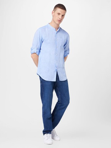 Regular fit Camicia di UNITED COLORS OF BENETTON in blu