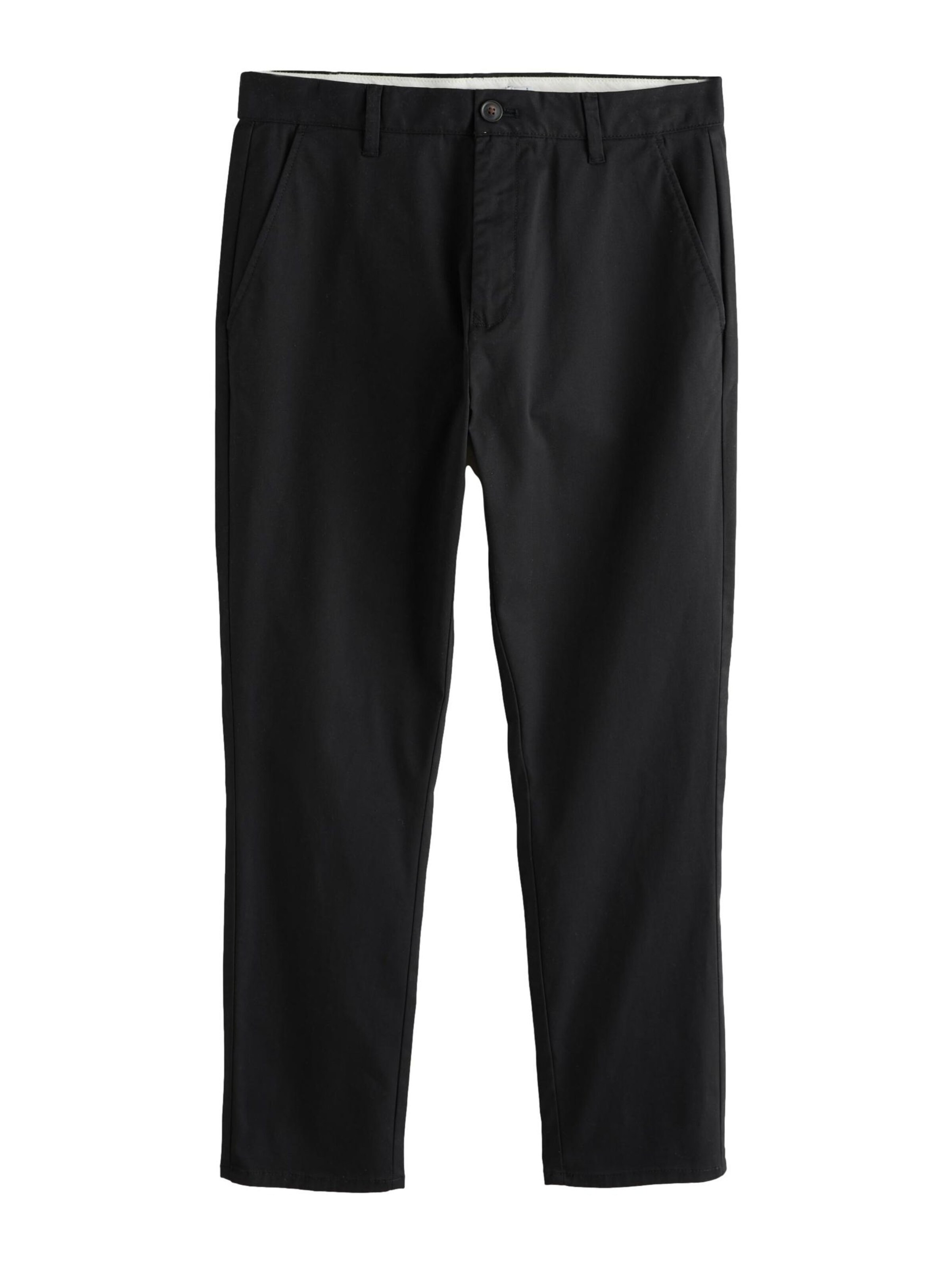 Next Slimfit Chino in Zwart: voorkant