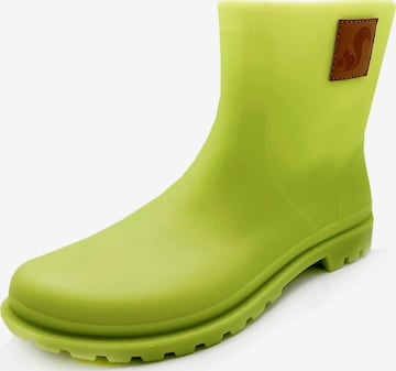 thies Rubber Boots 'Bio Rainboot | 100% waterproof biodegradable rainboots' in Green: front