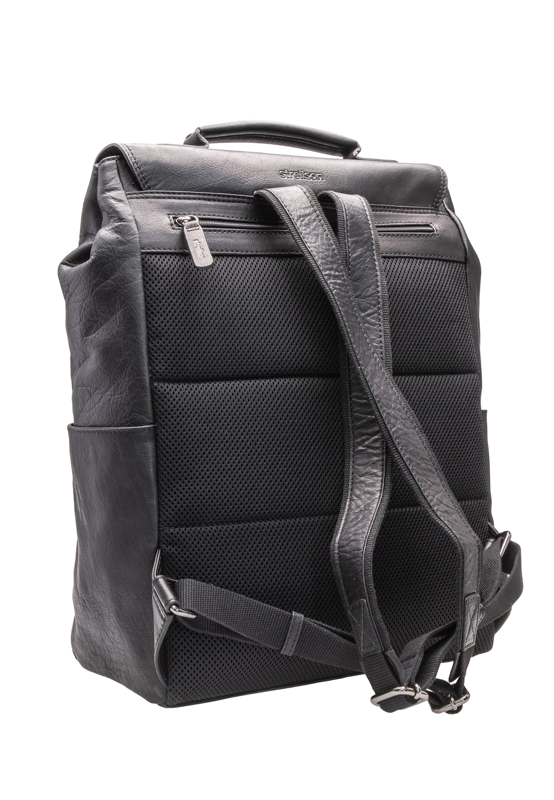 STRELLSON Rucksack 'Hyde Park Theodore' in Schwarz