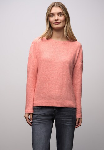 STREET ONE Sweater in Orange: front