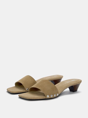 Pull&Bear Muiltjes in Bruin