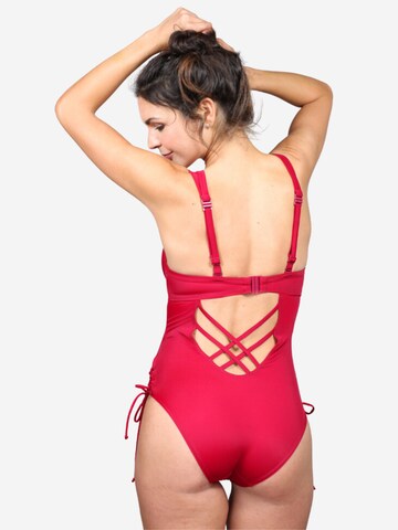 SugarShape Swimsuit 'Daria' in Red