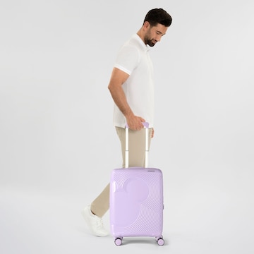 American Tourister Trolley 'Mickey Magic ' in Lila