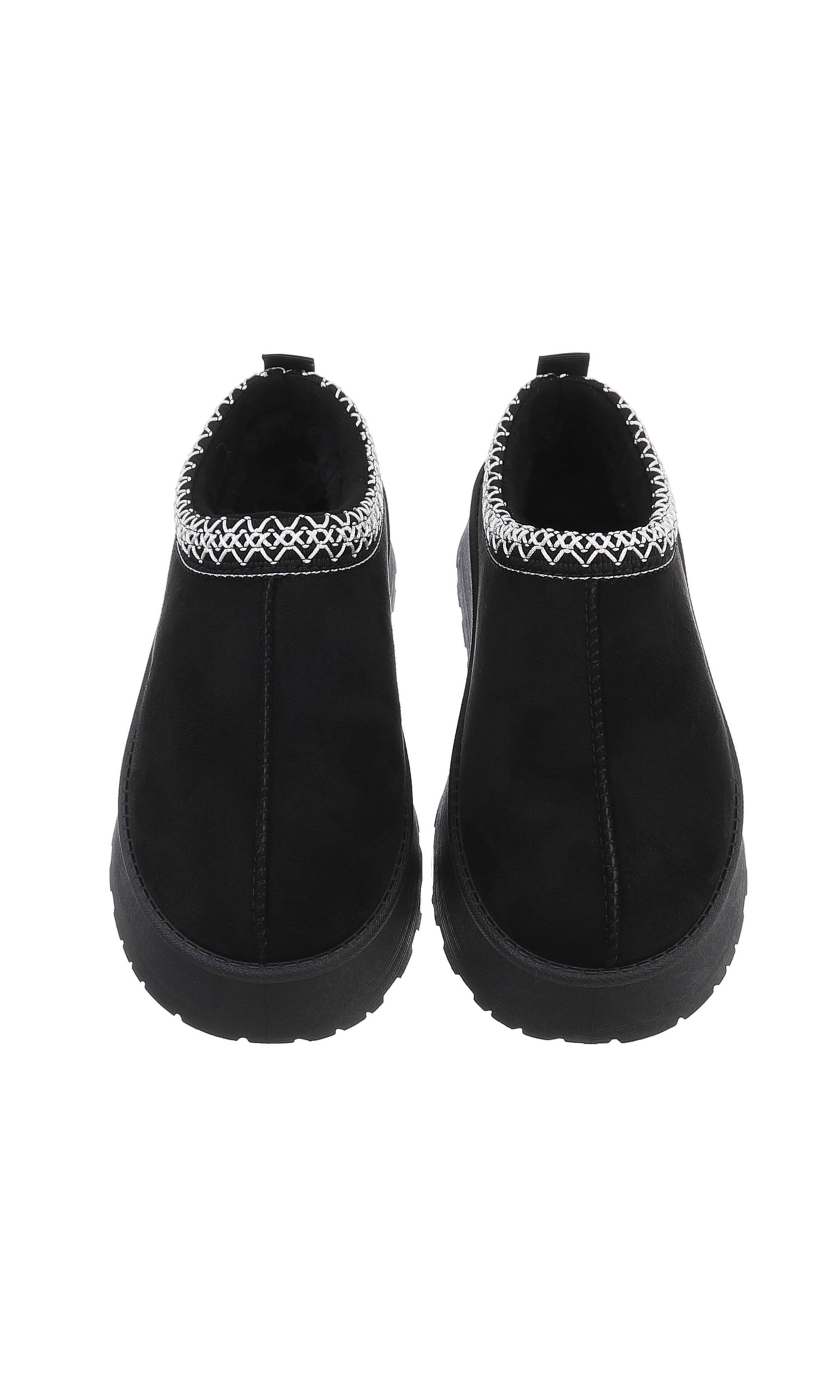 Ital-Design Pantolette in Schwarz