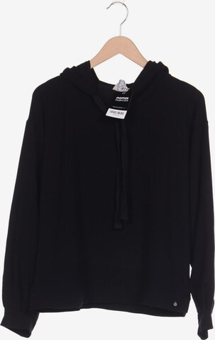Cream Sweatshirt & Zip-Up Hoodie in XL in Black: front