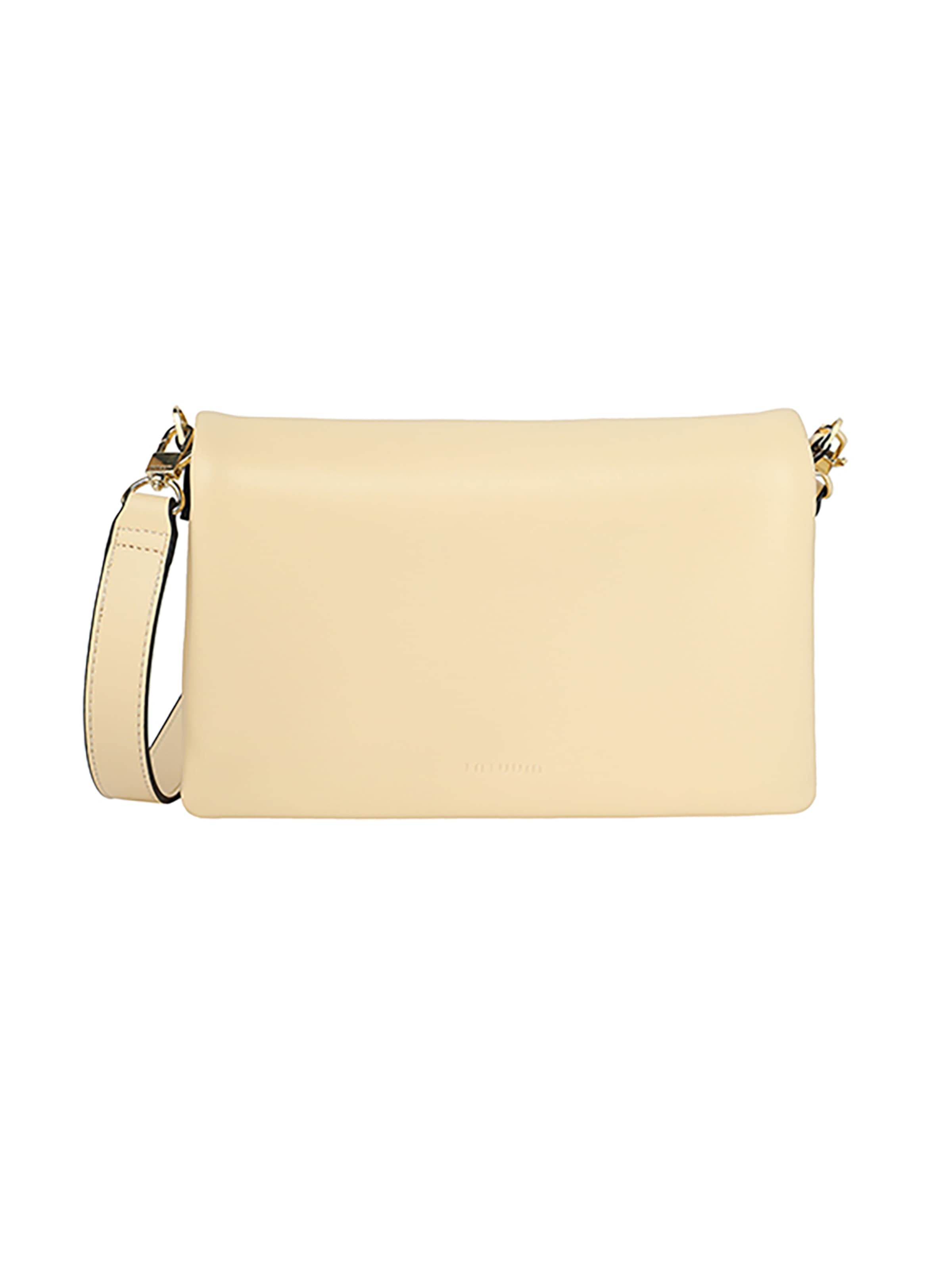 Borsa a mano 'Caressa' di TATUUM in giallo: frontale
