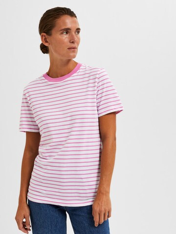 T-shirt SELECTED FEMME en violet