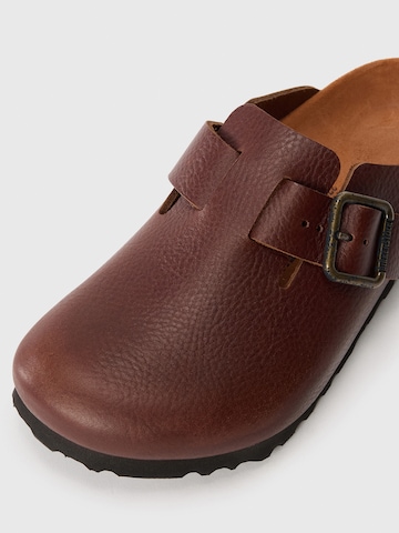 BIRKENSTOCK Пантолеты 'Boston' в Коричневый