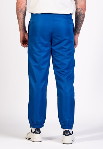 Sergio Tacchini Tapered Workout Pants 'CARSON 021' in Blue