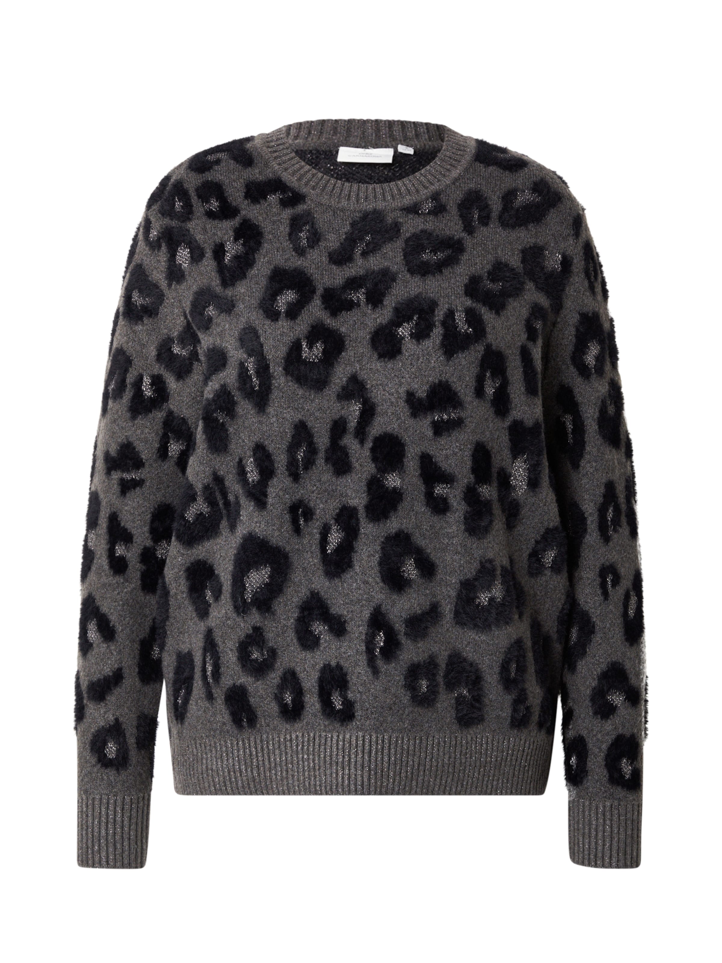 ONLY Carmakoma Trui 'Sara' in Grijs: voorkant