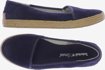TIMBERLAND Flats & Loafers in 40 in Blue: front