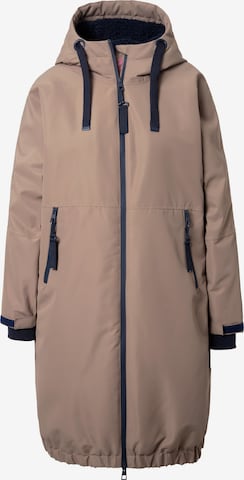 LAURASØN Raincoat in Grey: front