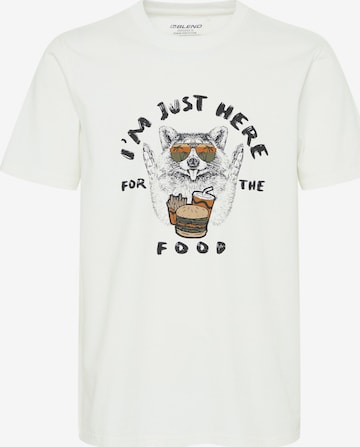 T-Shirt 'Javor' BLEND en blanc : devant