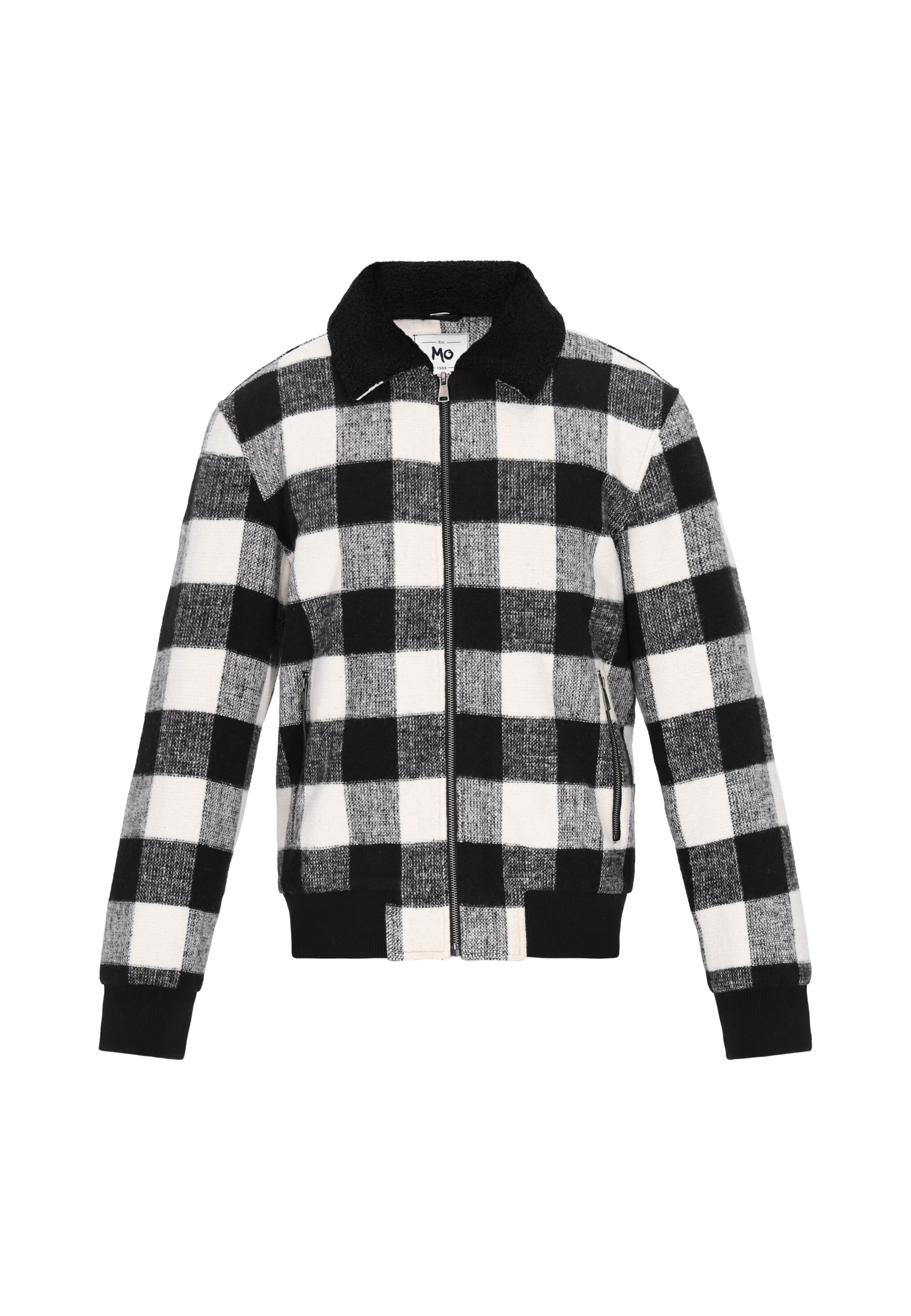 MO Tussenjas in Wit: voorkant