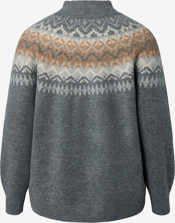 Zizzi Sweater 'CABEA' in Grey