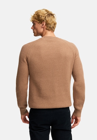 Kronstadt Trui ' Dorsey' in Bruin