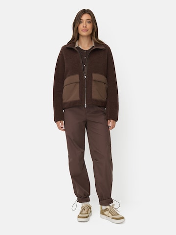 CAMEL ACTIVE Teddy Jacke mit Innentasche in Braun