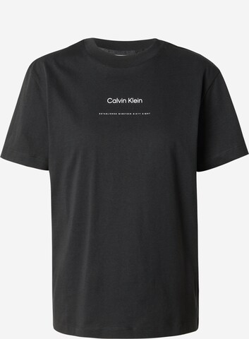 Calvin Klein Tričko - Čierna: predná strana