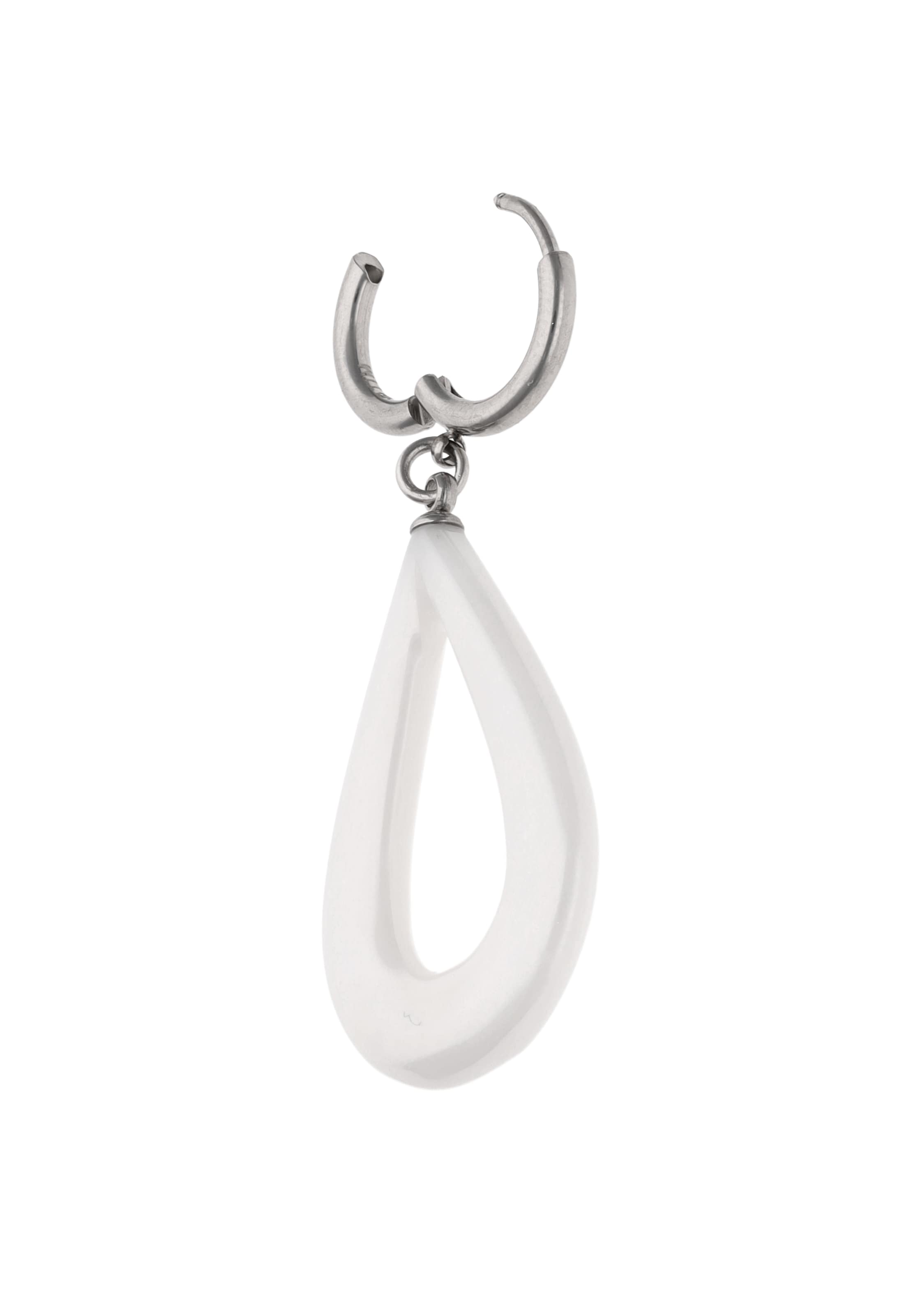 usha WHITE LABEL Ohrringe in Weiß