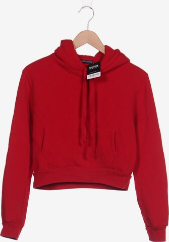 Brandy Melville Sweatshirt & Zip-Up Hoodie in M in Red: front