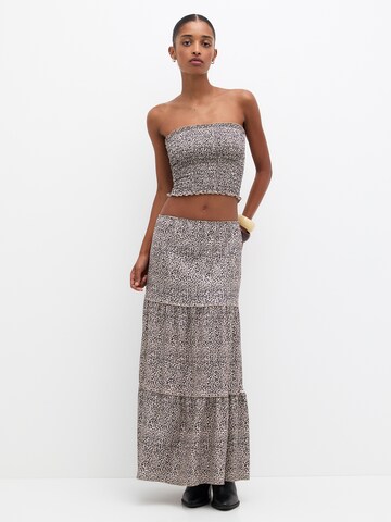 Jupe Pull&Bear en beige