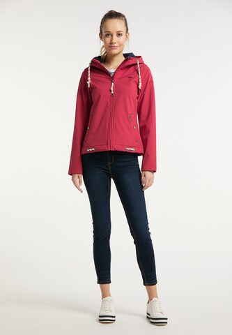 Schmuddelwedda Between-Season Jacket in Red