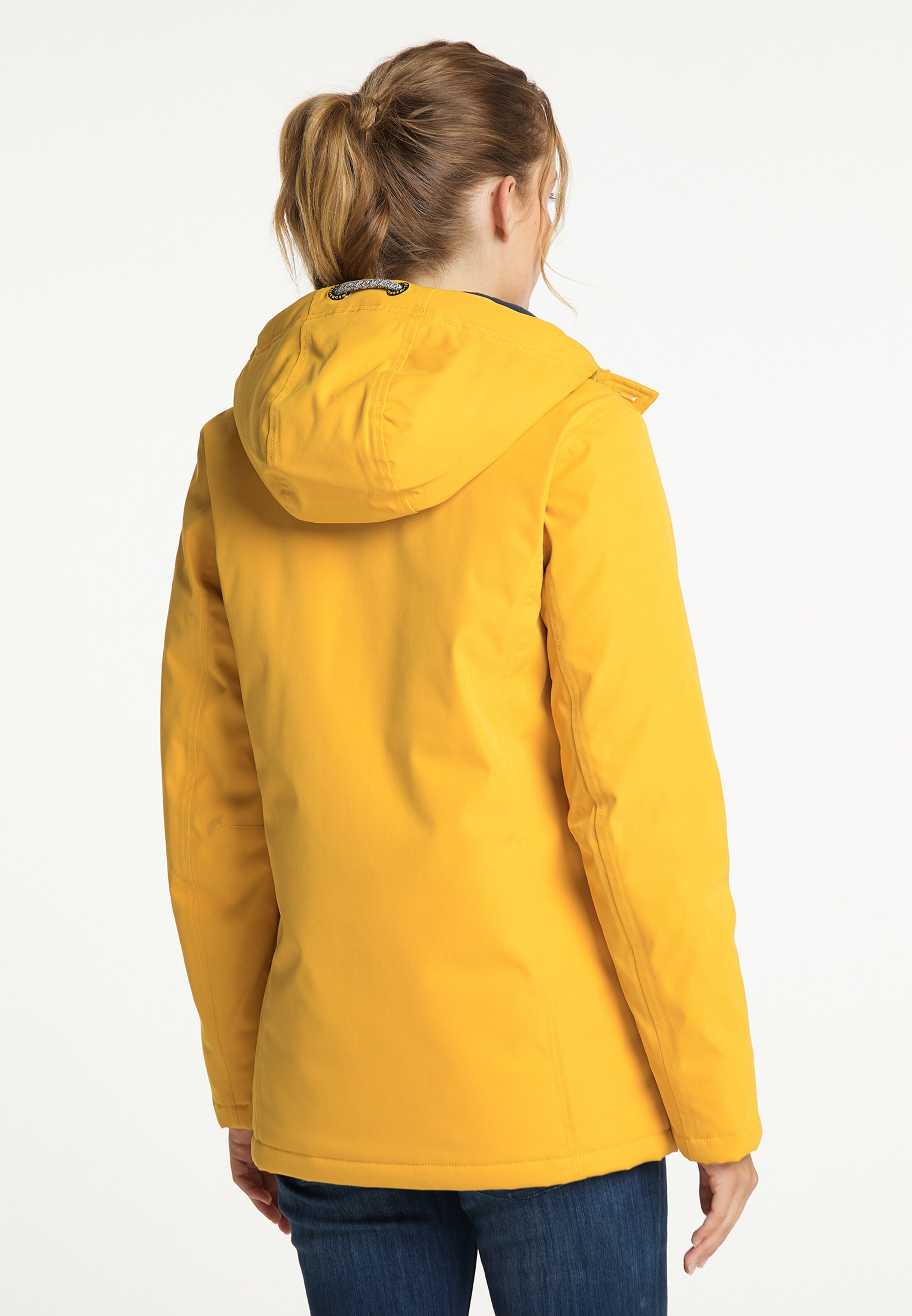 yellow regatta coat