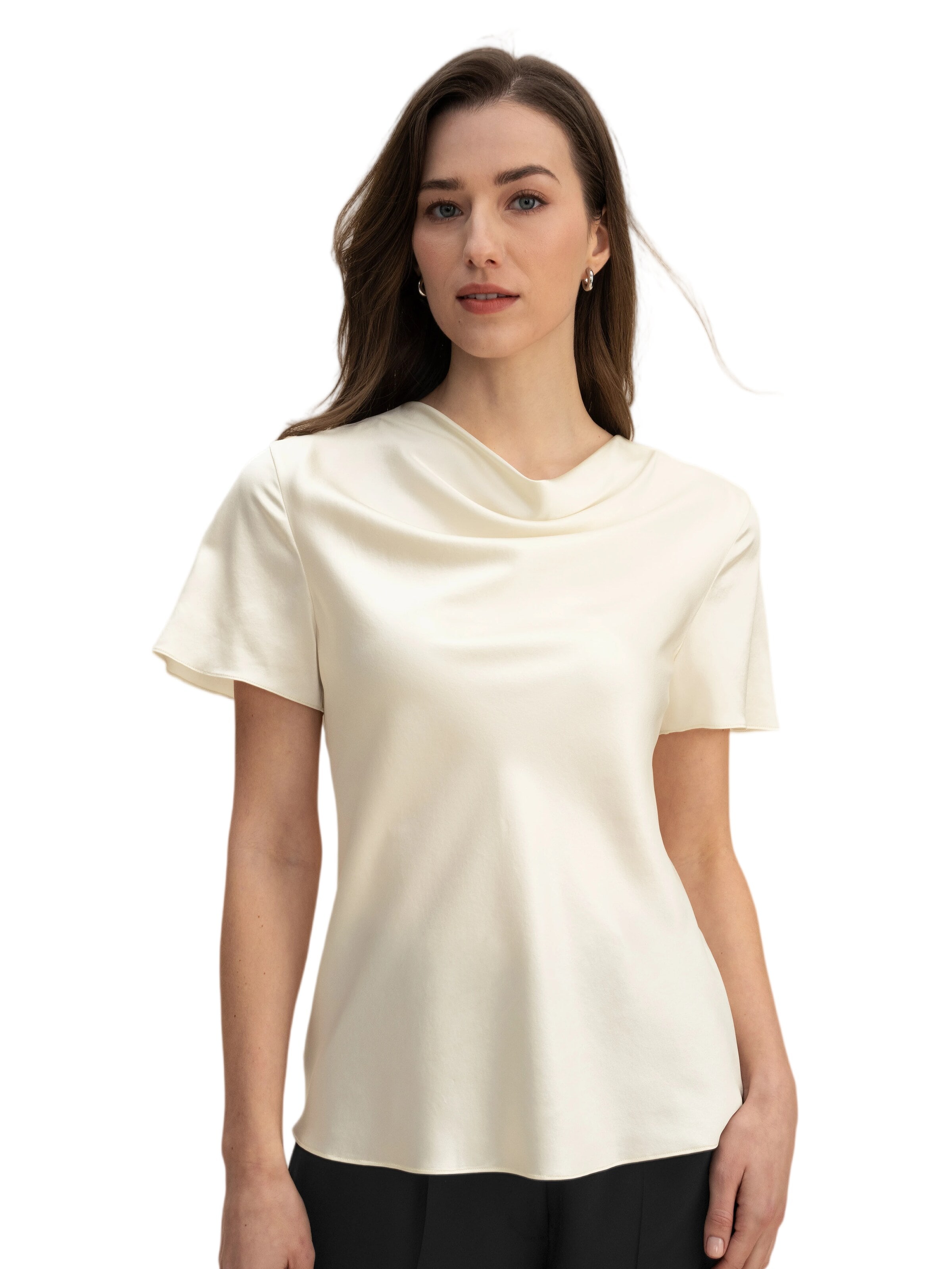 Lilysilk Blouse 'Puli-Oberteil' in Wit