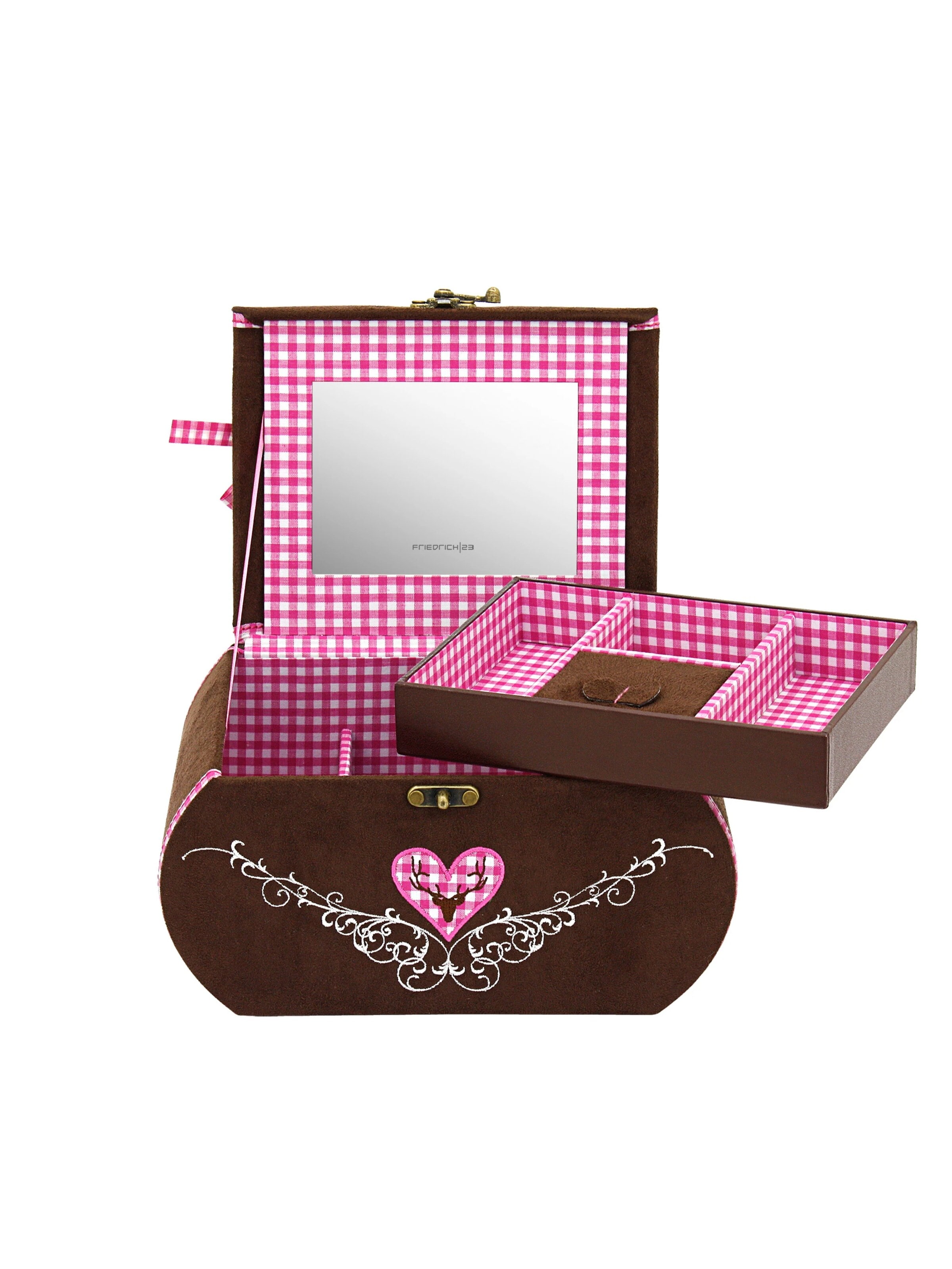 Friedrich23 Etui 'BAVARIA Schmuckkasten'‌‌‌‌‌‌‌‌‌‌ in Pink