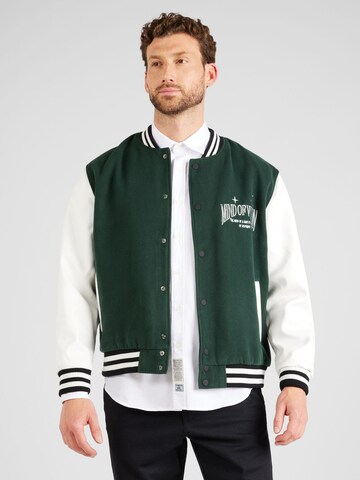 Redefined RebelPrijelazna jakna 'Archer' - zelena boja: prednji dio