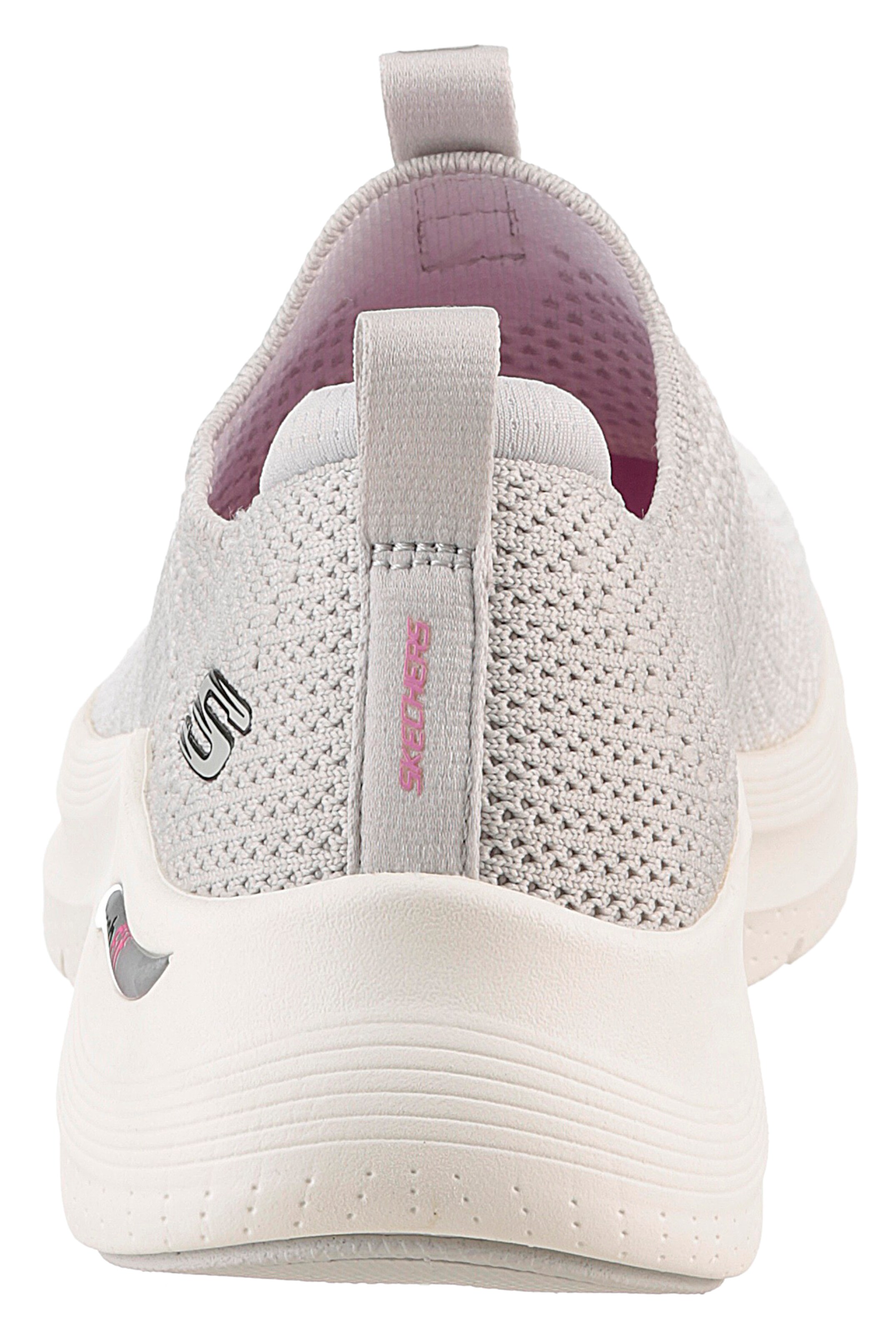 SKECHERS Slip-Ons in Grey