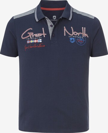 Jan Vanderstorm Shirt 'Gaidemar' in Blauw: voorkant