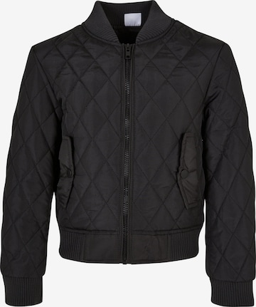 Urban Classics Between-Season Jacket in Black: front