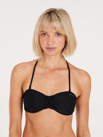 PROTEST Bandeau Bikini 'PRTSOLEMAN'‌‌‌‌ in Schwarz