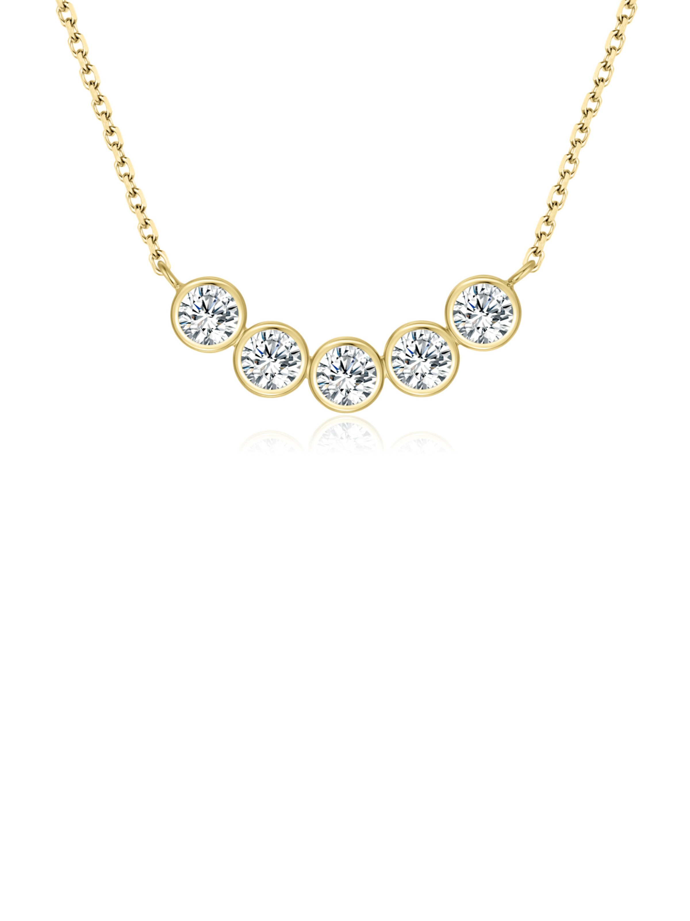 Pure Schmuck Ketting 'Grace' in Goud