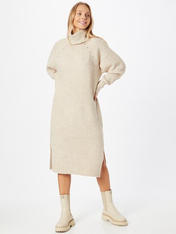 mbym Knitted dress 'Frey' in Beige: front