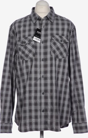 VANS Button Up Shirt in XL in Grey: front