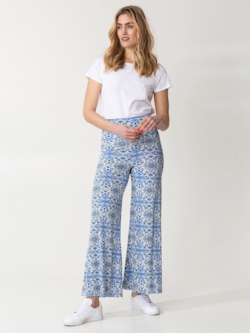 Indiska - Bootcut Pantalón 'Nina' en azul