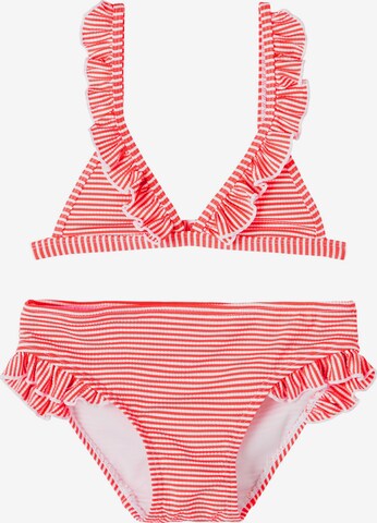 NAME IT Háromszög Bikini 'ZANNAH' - narancs: elől