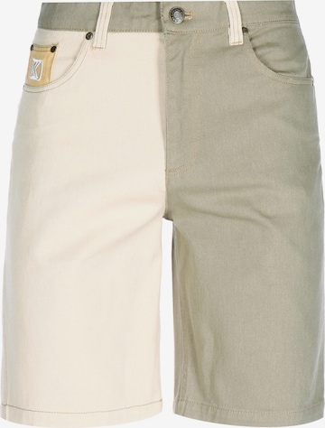 Karl Kani Regular Jeans in Beige: voorkant